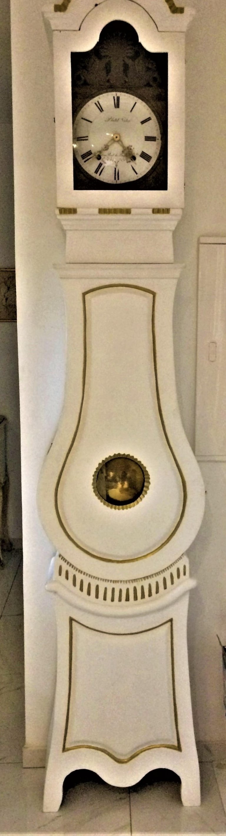 Horloge Comtoise Relookee