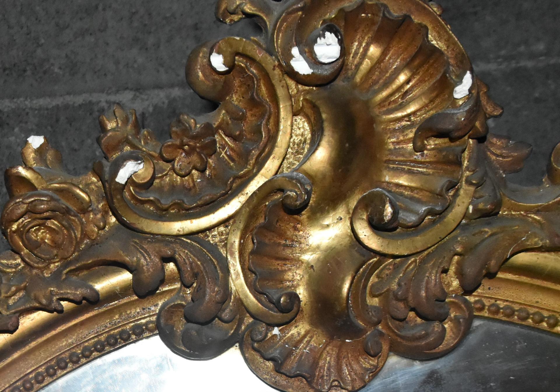 MIROIR D’ÉPOQUE NAPOLEON III MIROIR DEPOQUE NAPOLEON III 4 1