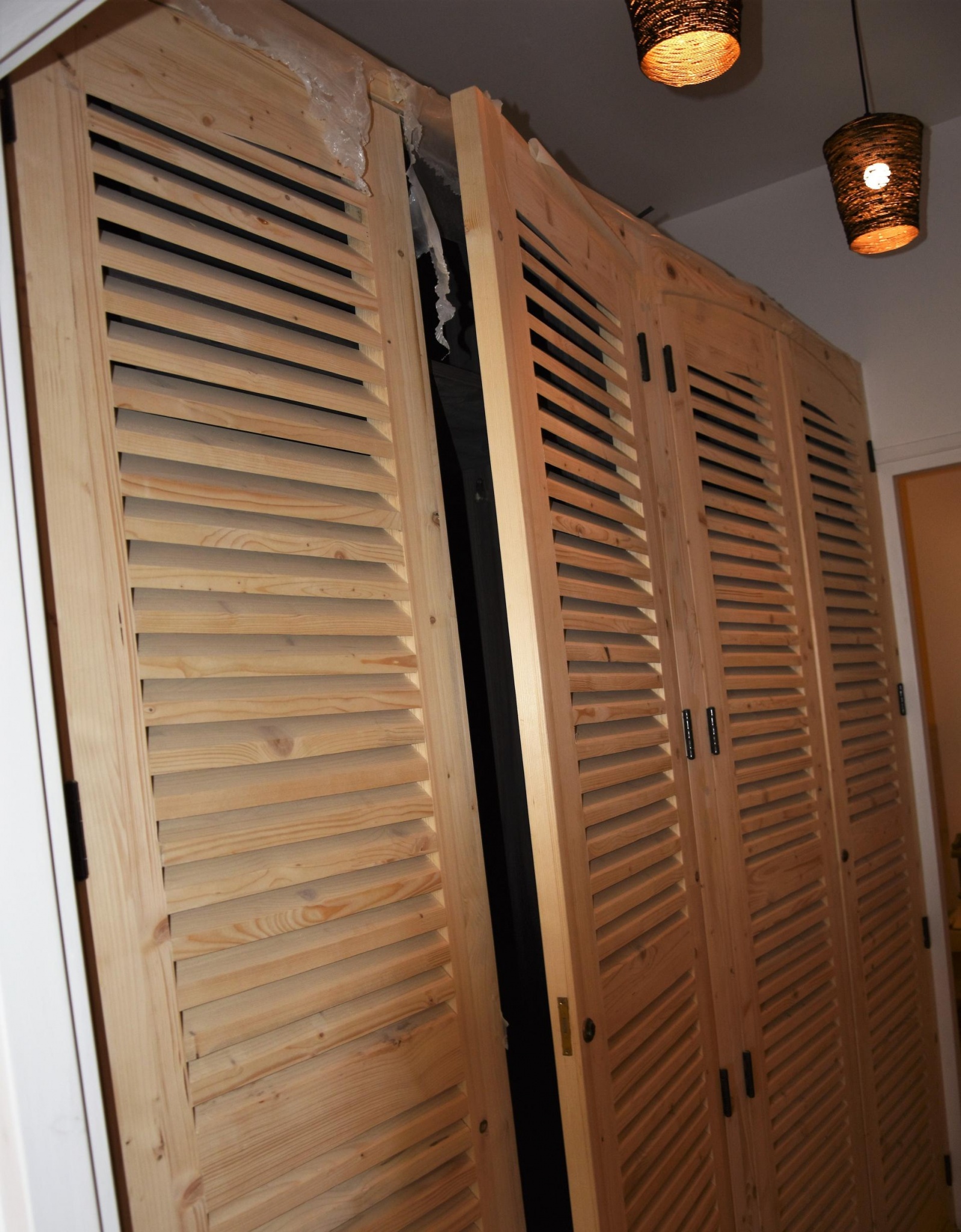 Portes De Placard Persiennes
