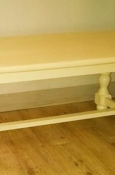 TABLE BASSE PIEDS BALUSTRE