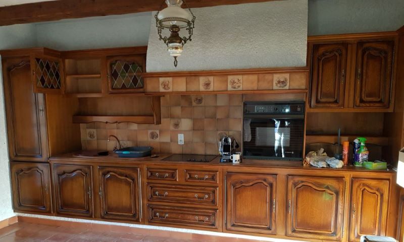 CUISINE EN CHENE MASSIF CUISINE EN CHENE MASSIF